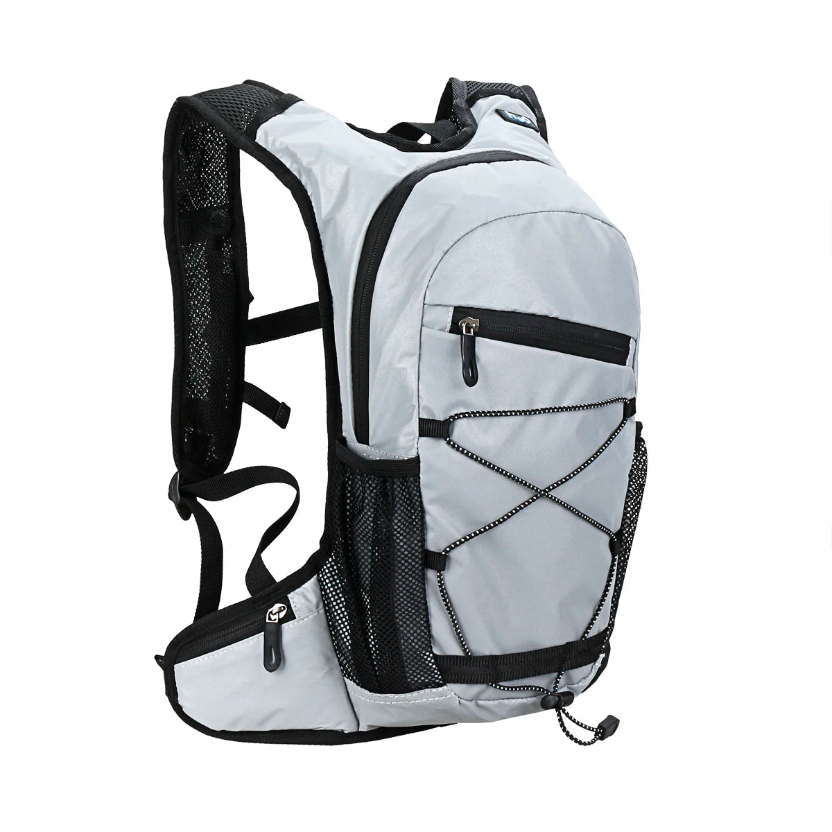 LumiTrack reflective hiking backpack with hydration pocket by The Tottos