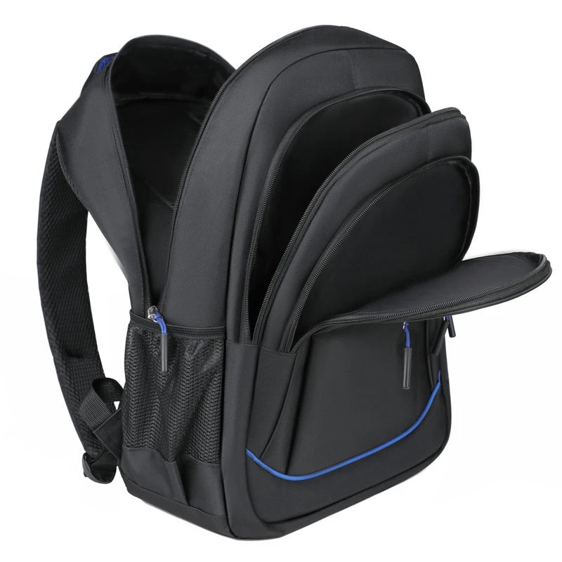 VersaFlex commuter backpack in black minimalist style by The Tottos