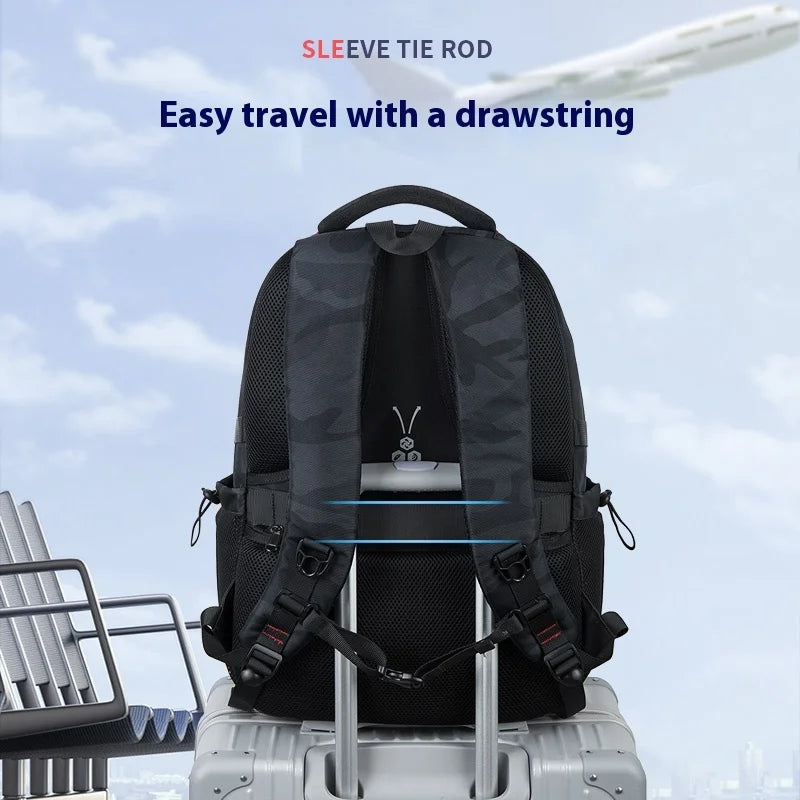 Ultra-light travel and school backpack in neutral tone by The Tottos