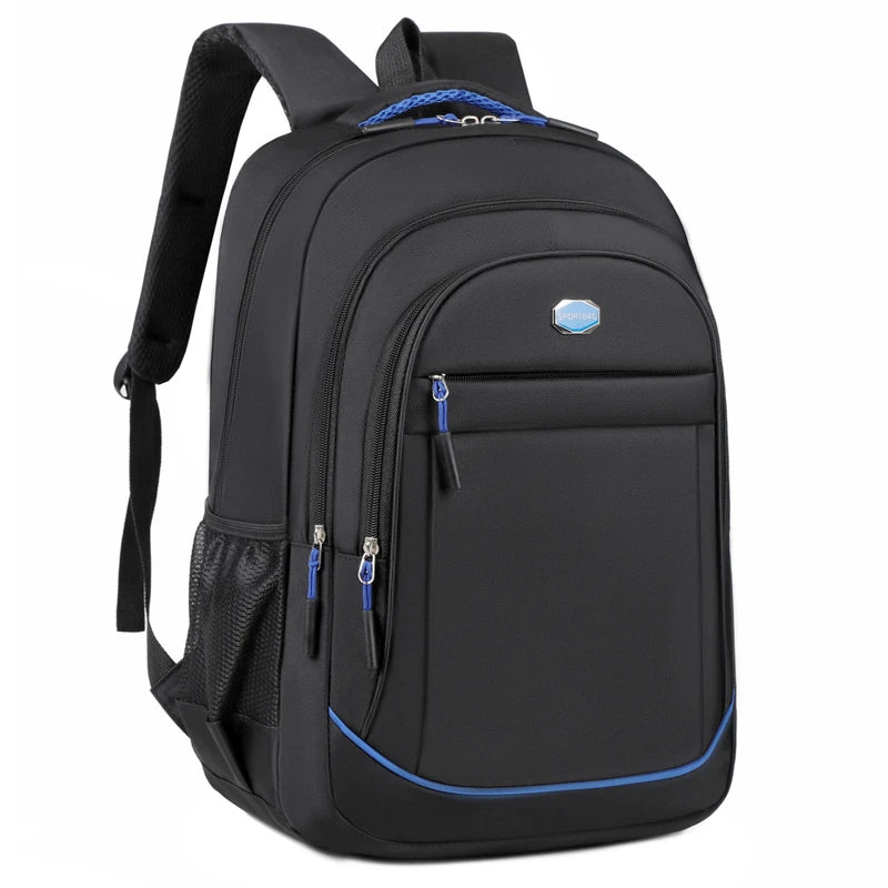 VersaFlex commuter backpack in black minimalist style by The Tottos
