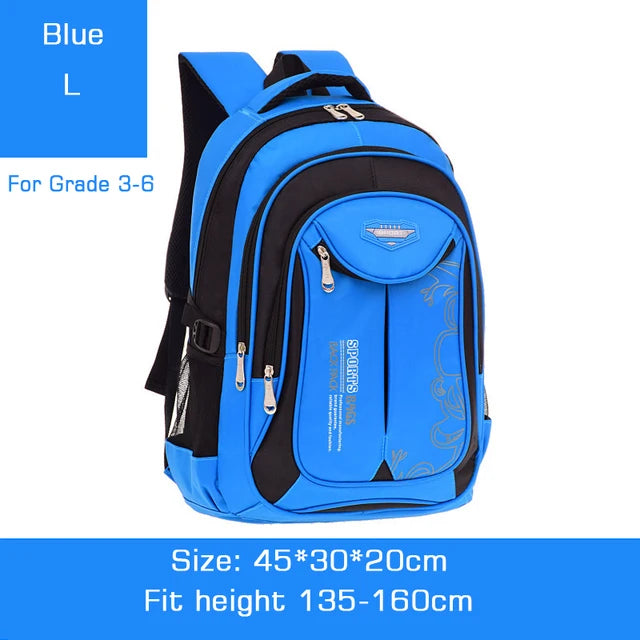 EduPack classic Oxford school backpack for kids and teens by The Tottos