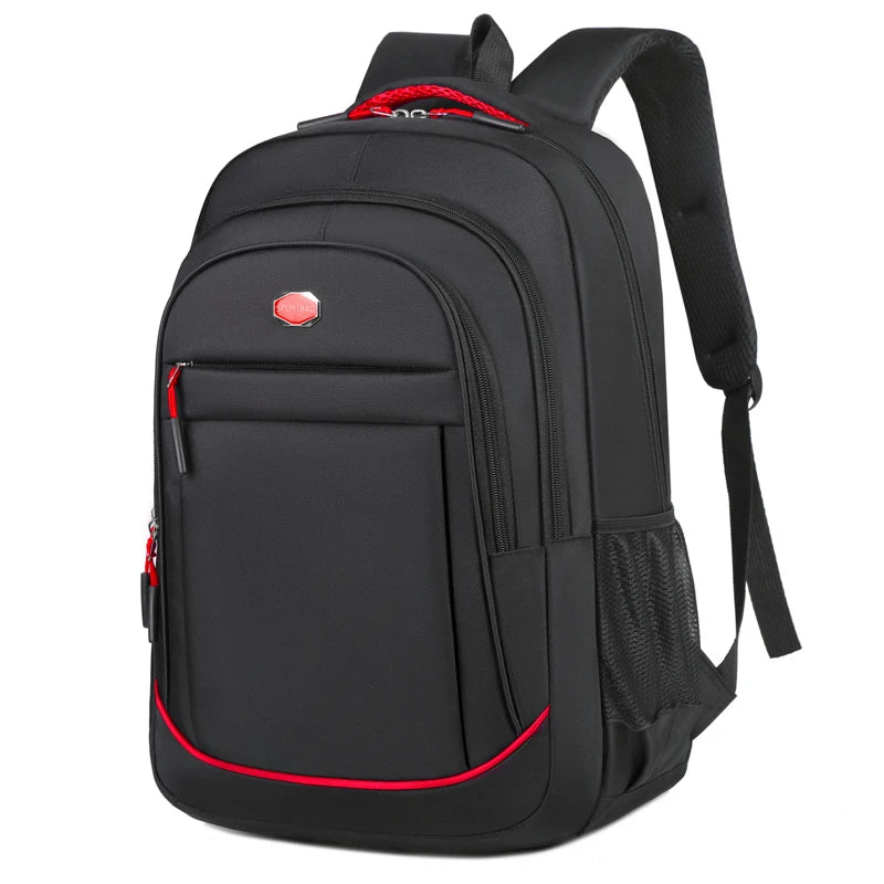 VersaFlex commuter backpack in black minimalist style by The Tottos
