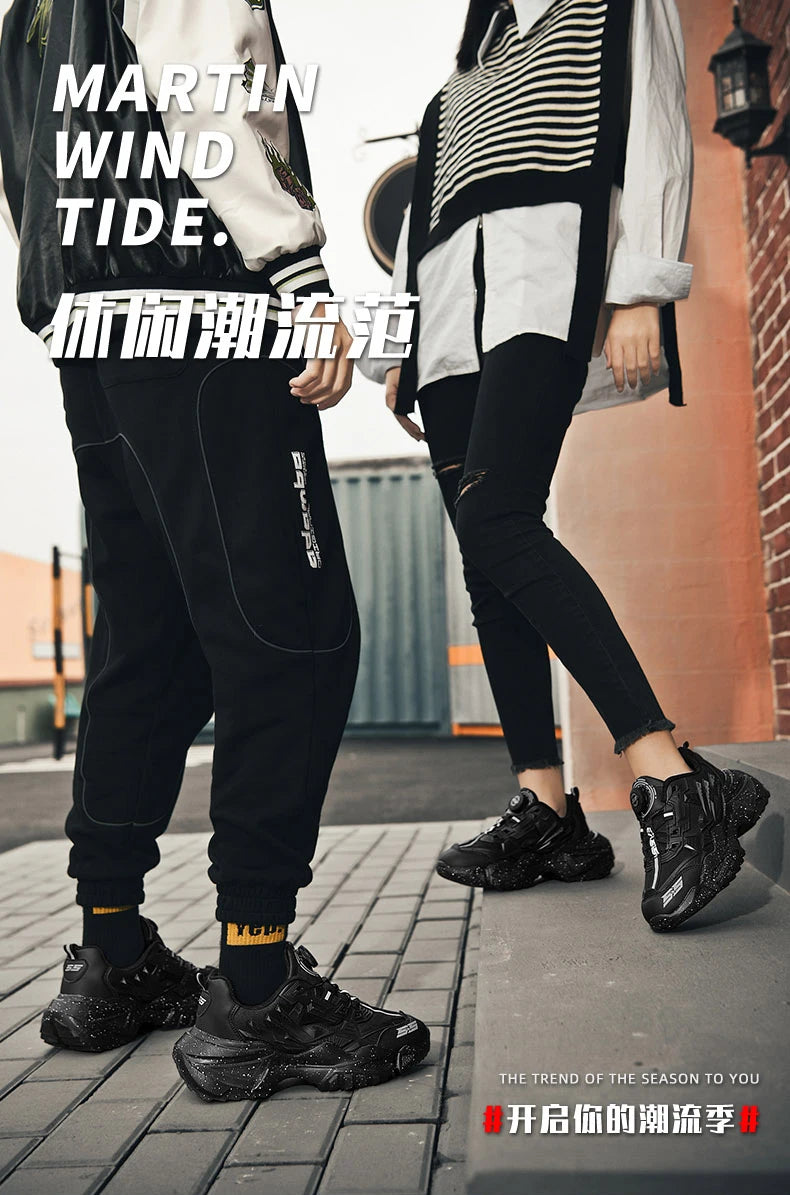 The Tottos Premium Men's Flyknit Running Sneakers - Lightweight Athletic Shoes