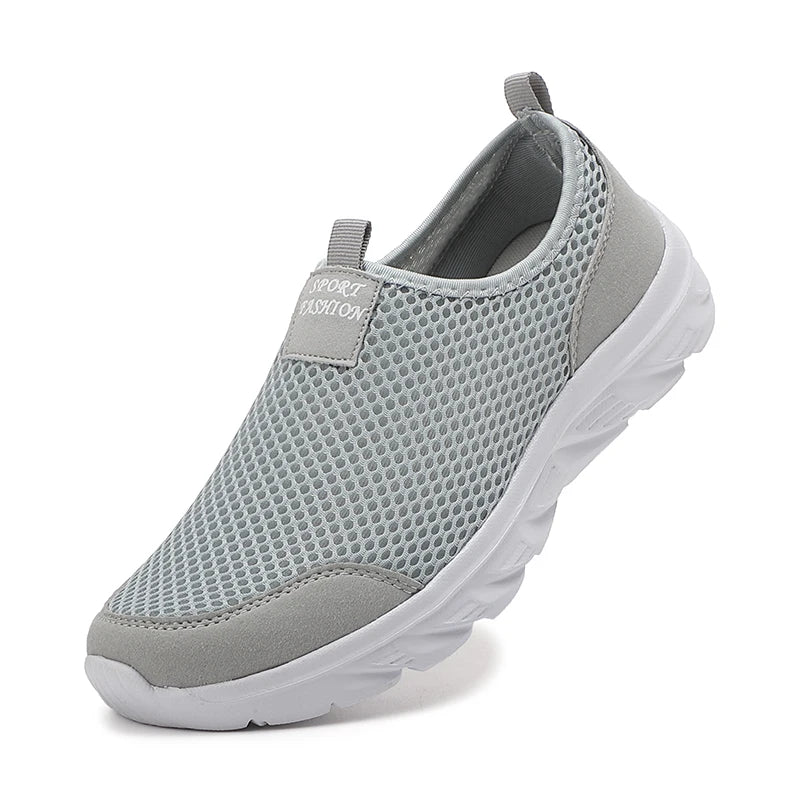 Men's Lightweight Running Shoes - Breathable Mesh Athletic Sneakers | The Tottos