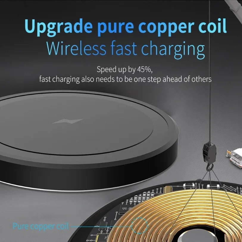 MagSafe Wireless Charger - 30W Fast Charging Pad for iPhone 15/14/13/12 Series