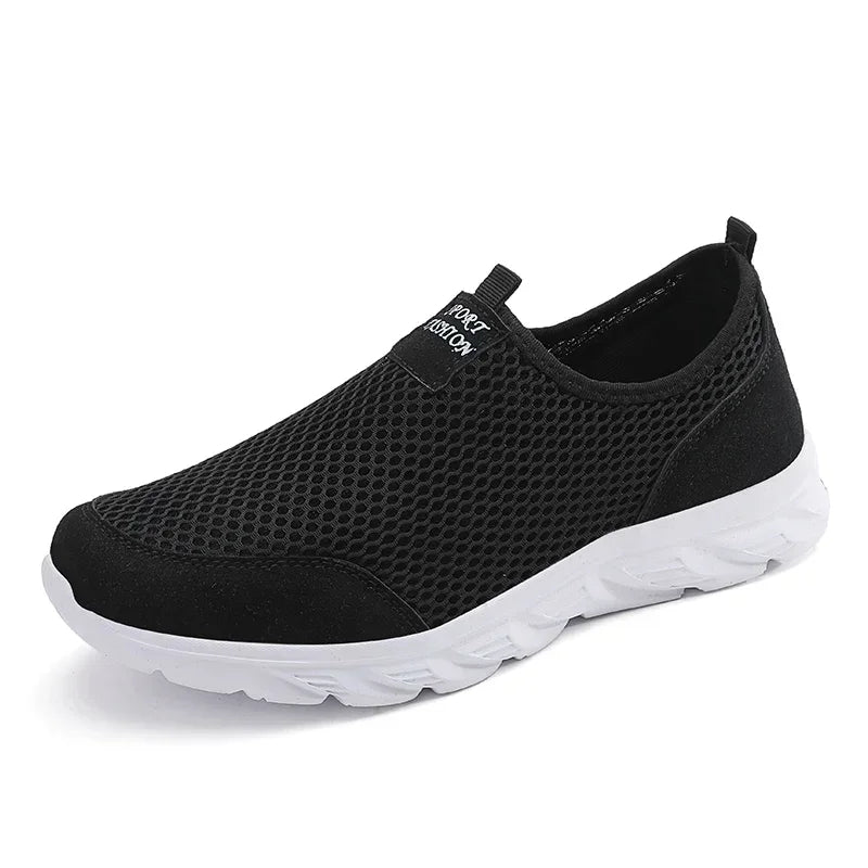 Men's Lightweight Running Shoes - Breathable Mesh Athletic Sneakers | The Tottos