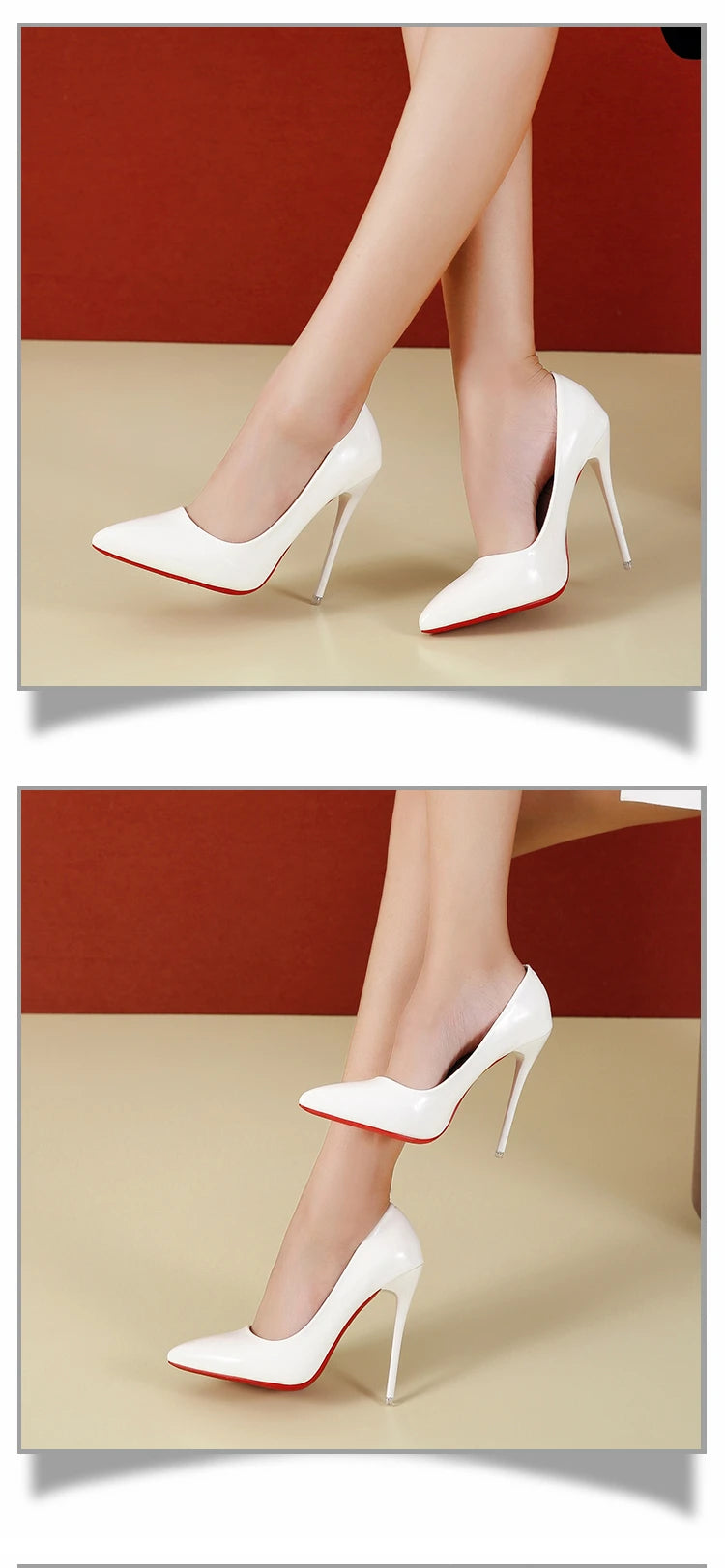Elegant Strappy High Heels - 12cm Stiletto Party & Wedding Shoes | The Tottos