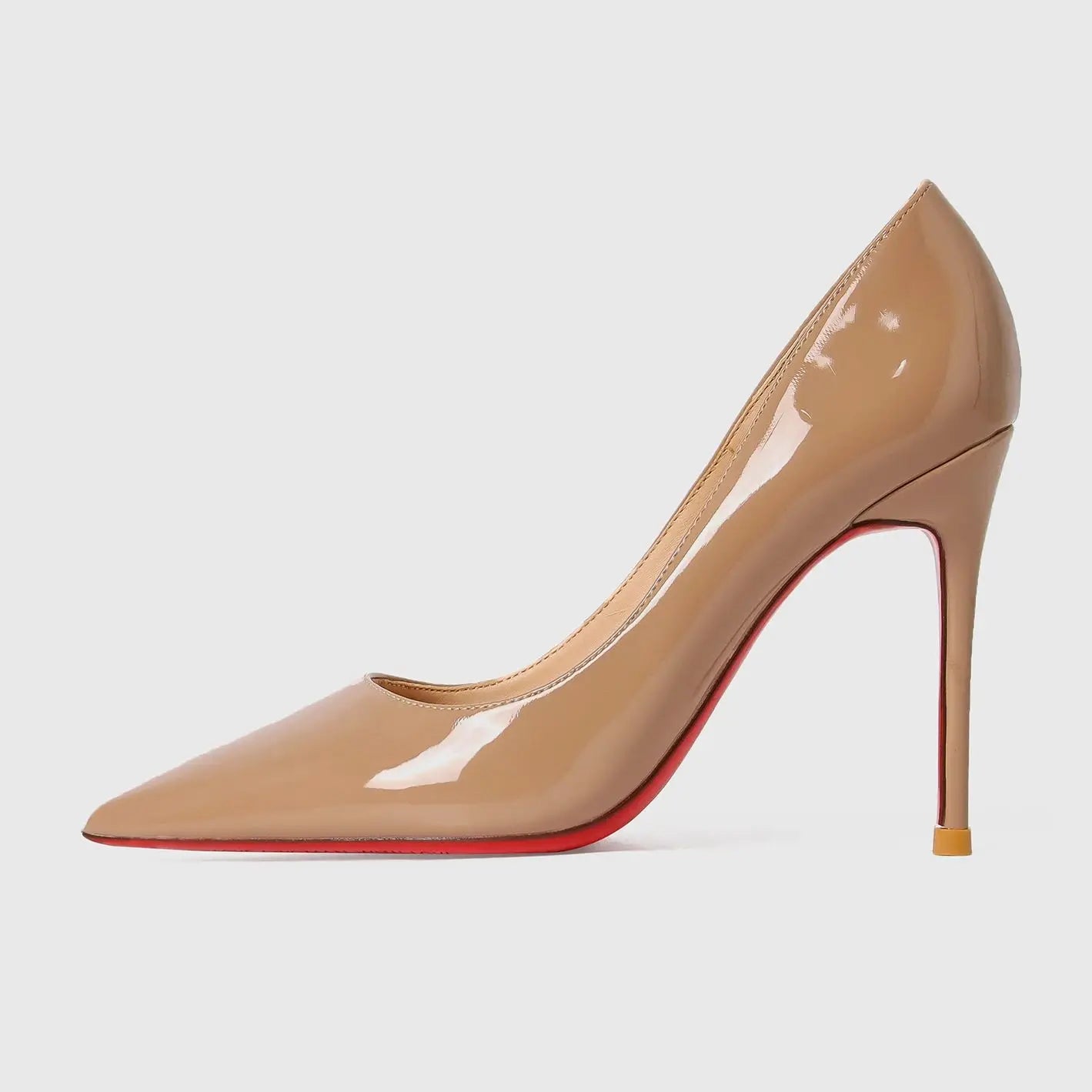 Women's Luxury Red Sole Stiletto Heels - The Tottos Designer Pointed Toe Pumps