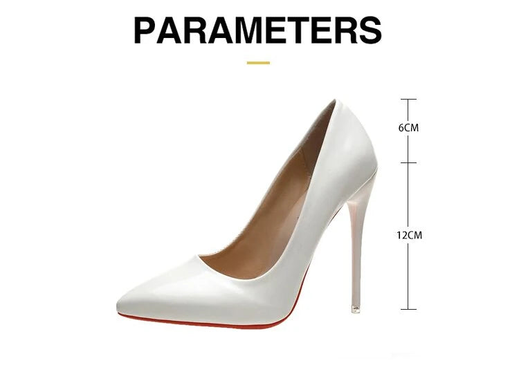 Elegant Strappy High Heels - 12cm Stiletto Party & Wedding Shoes | The Tottos