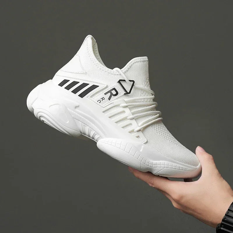 The Tottos Men's Elevator Sneakers - Height Increasing Casual Shoes 8CM Lift