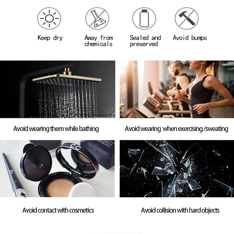 Wedding Ring Set for Women - Silver Oval Crystal Bridal Band Set | Engagement Ring & Band Combo