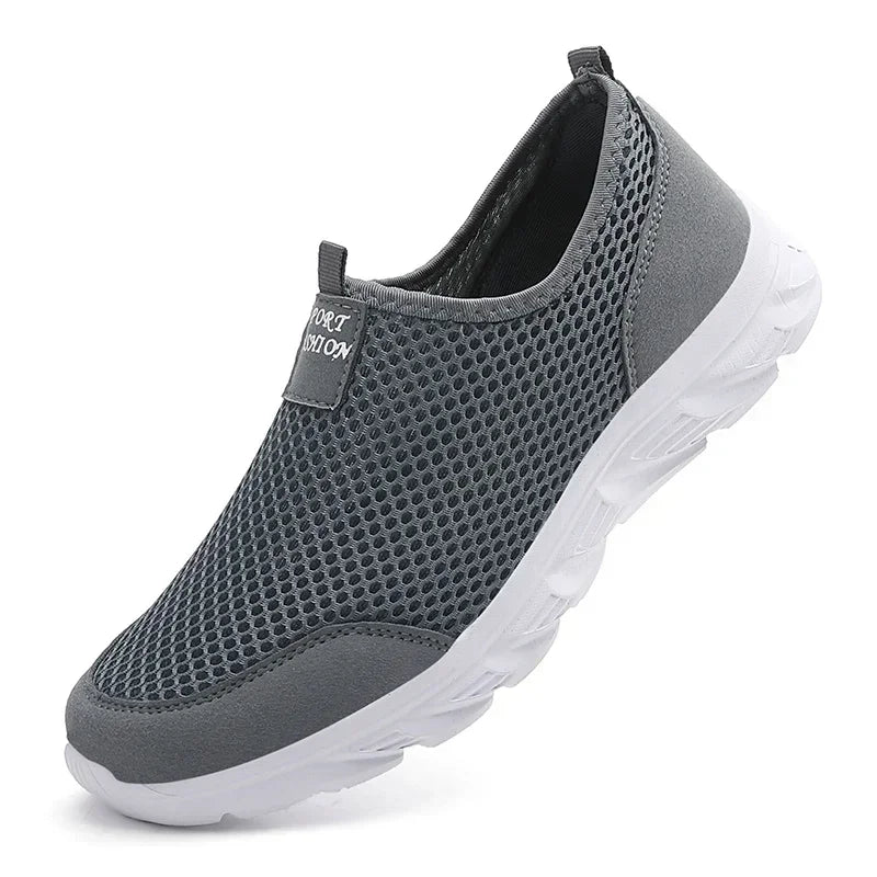 Men's Lightweight Running Shoes - Breathable Mesh Athletic Sneakers | The Tottos