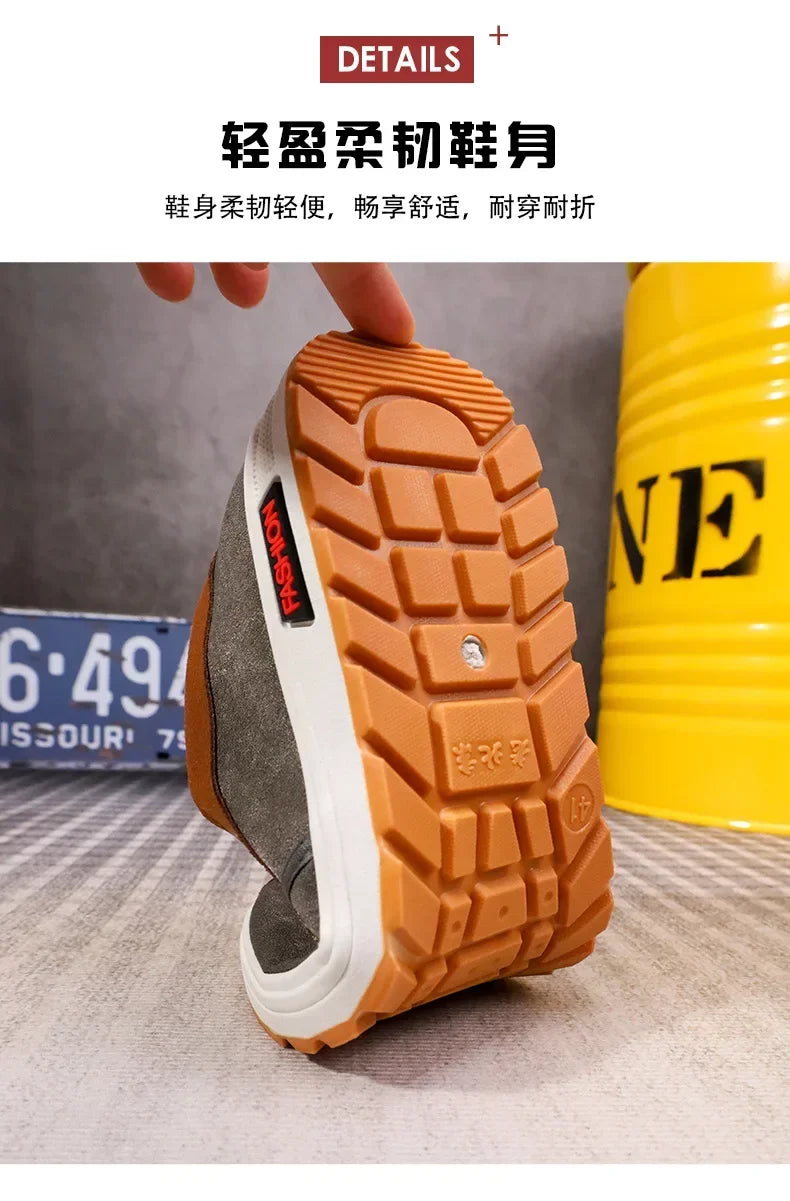 Men's Casual Slip-On Loafers - Lightweight Breathable Comfort Shoes | The Tottos