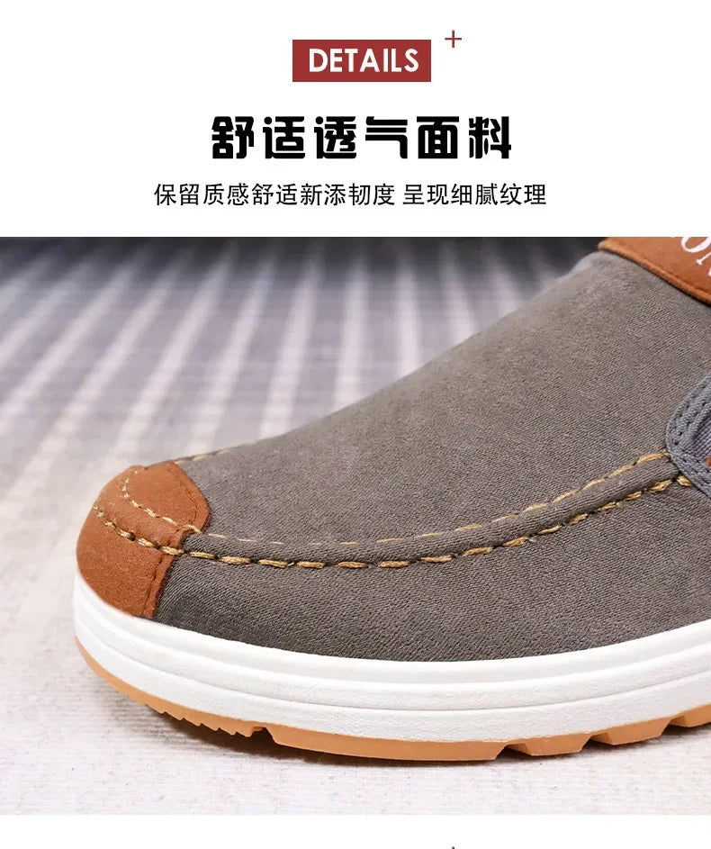 Men's Casual Slip-On Loafers - Lightweight Breathable Comfort Shoes | The Tottos