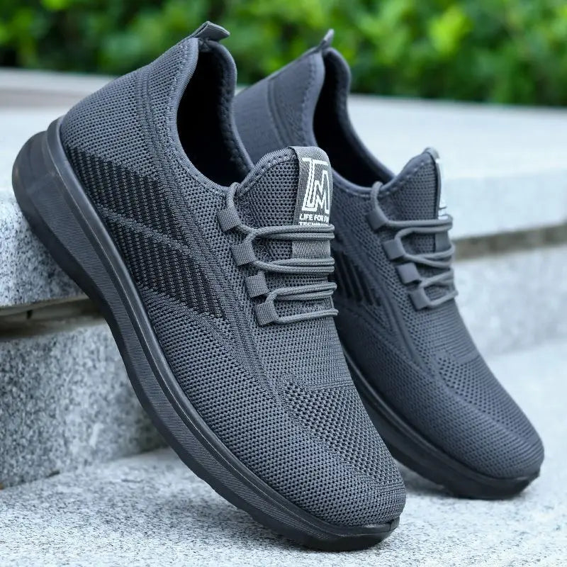 Men's Breathable Walking Shoes - Lightweight Sports Casual Sneakers | The Tottos