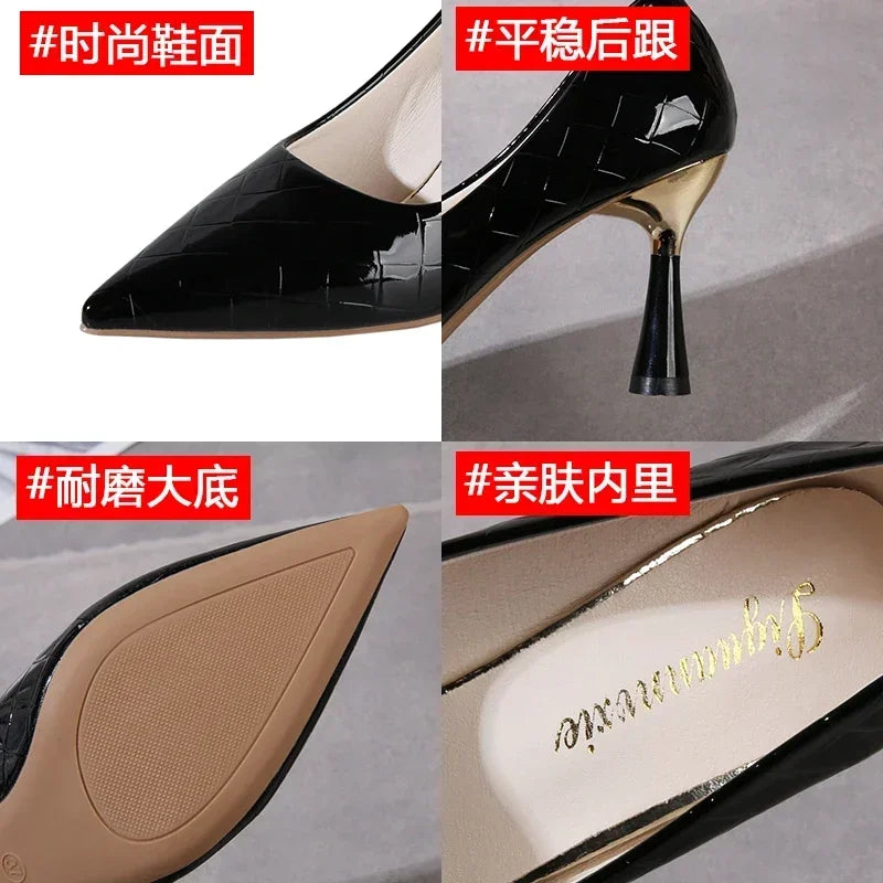Women's Pointed Toe High Heels - The Tottos Elegant Dress Pumps