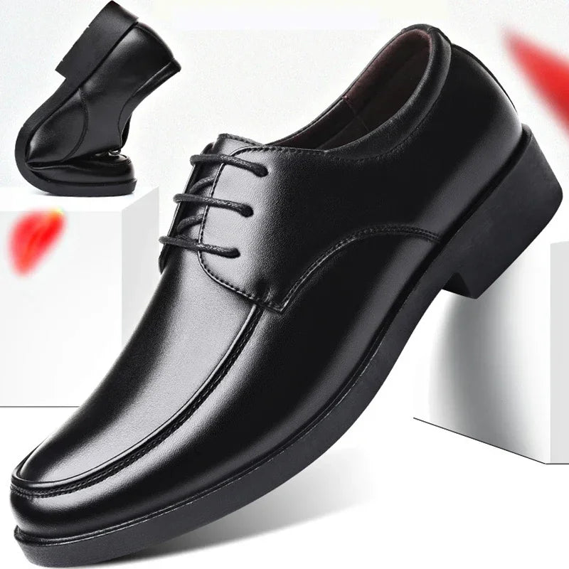 The Tottos Men's Premium Dress Shoes - Italian Style Leather Business Formal Shoes