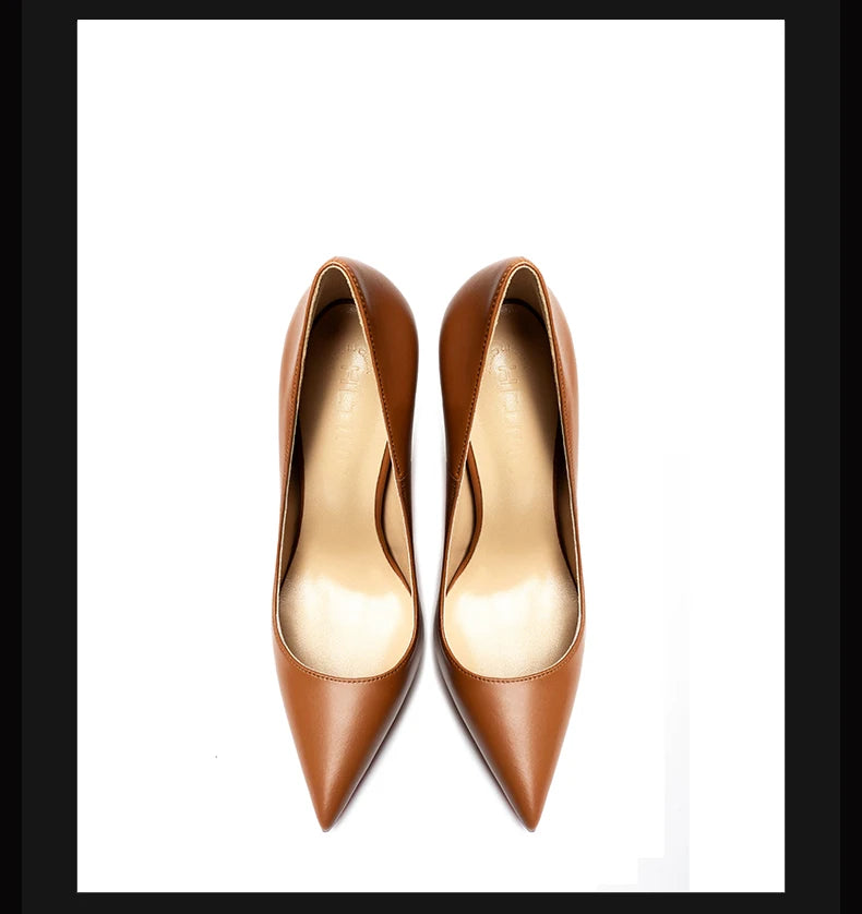 Women's Luxury Red Bottom Stiletto Heels - The Tottos Designer Pointed Toe Pumps 12cm