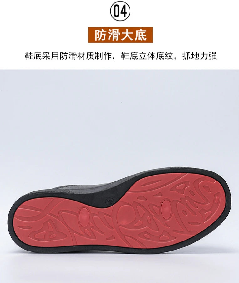 The Tottos Premium Men's Casual Sneakers - Waterproof Leather Sports Shoes