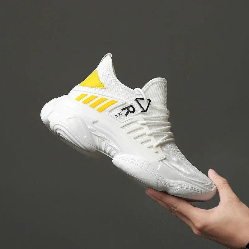 The Tottos Men's Elevator Sneakers - Height Increasing Casual Shoes 8CM Lift