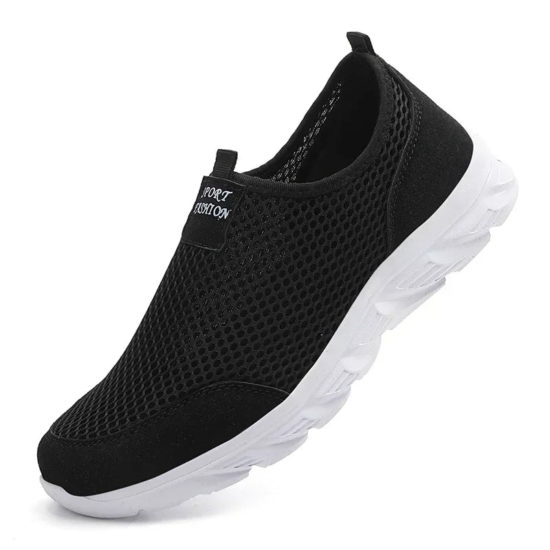 Men's Lightweight Running Shoes - Breathable Mesh Athletic Sneakers | The Tottos
