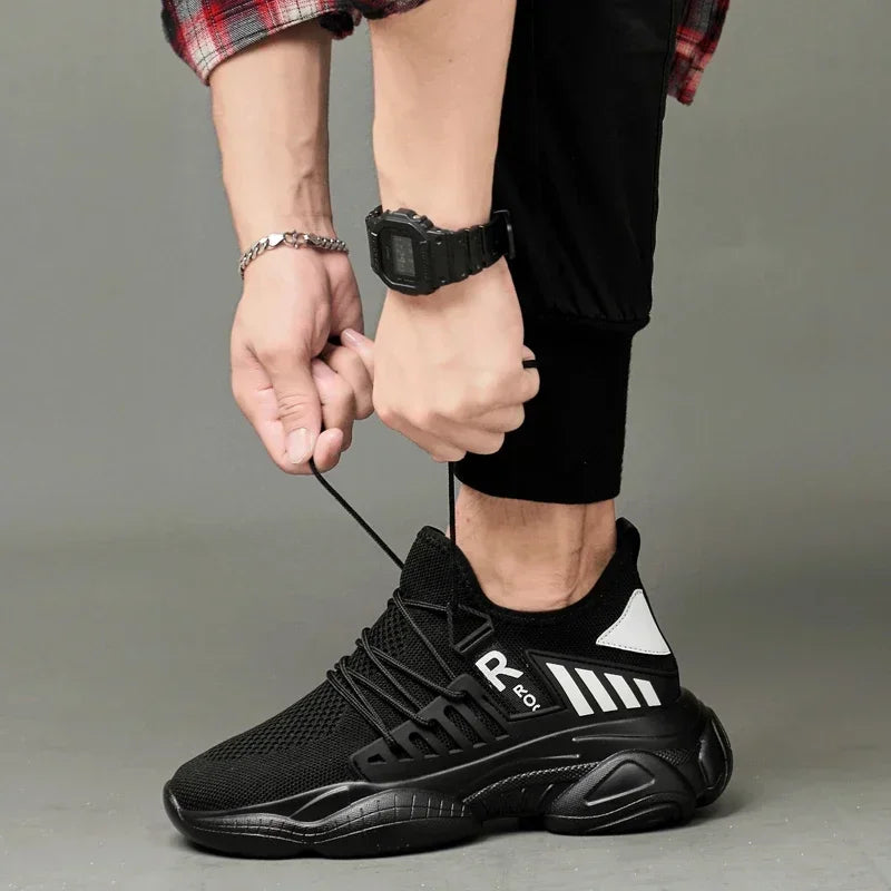 The Tottos Men's Elevator Sneakers - Height Increasing Casual Shoes 8CM Lift