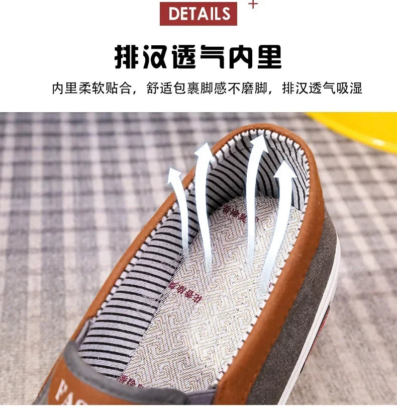 Men's Casual Slip-On Loafers - Lightweight Breathable Comfort Shoes | The Tottos