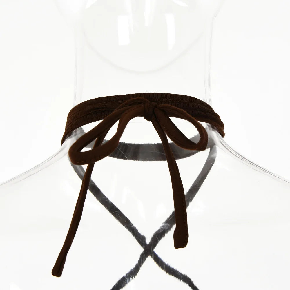 Women's Backless Bodycon Midi Dress - Sleeveless V-Neck Party Dress | The Tottos