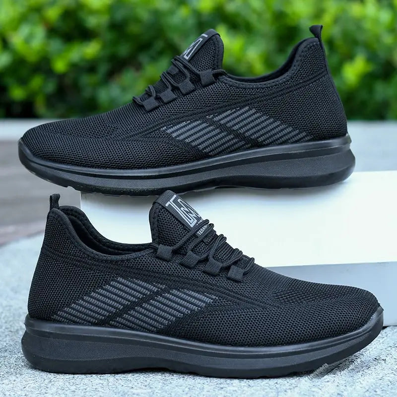 Men's Breathable Walking Shoes - Lightweight Sports Casual Sneakers | The Tottos