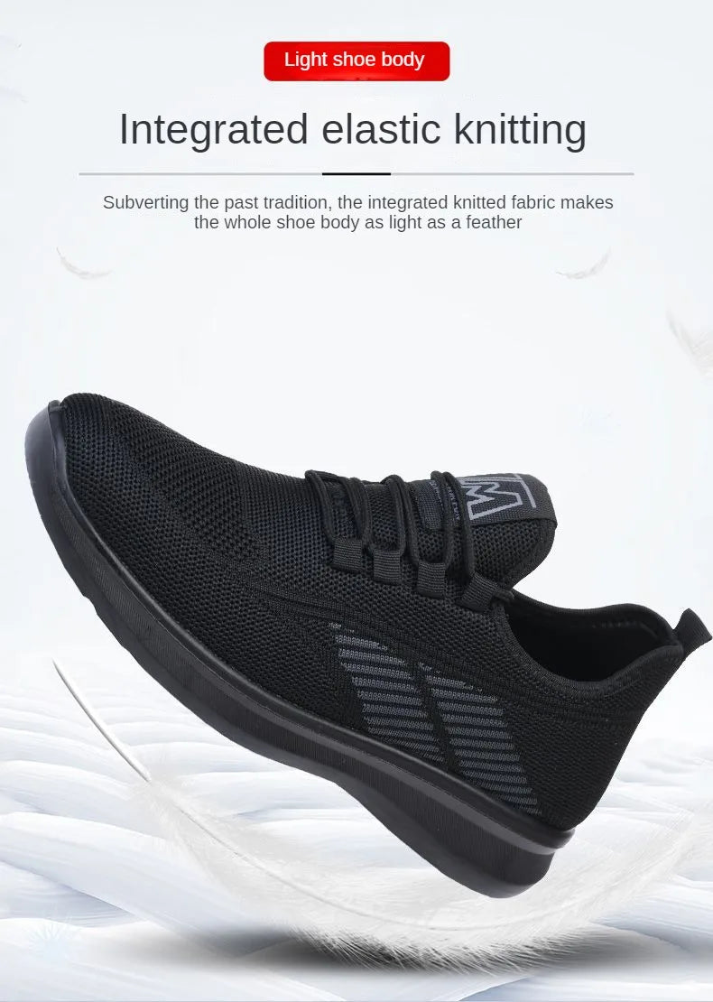 Men's Breathable Walking Shoes - Lightweight Sports Casual Sneakers | The Tottos