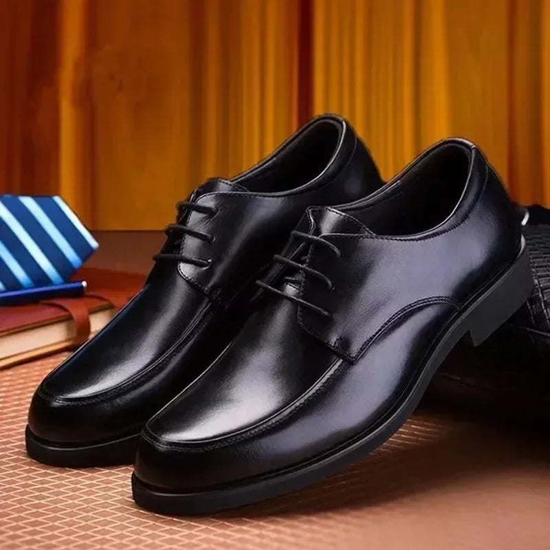 The Tottos Men's Premium Dress Shoes - Italian Leather Business Formal | The Tottos