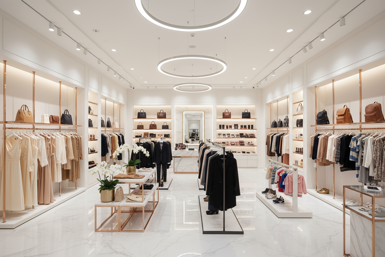 The most organized store photo, the most professional and very Elegant for selling Women, Men, kids, Bags, Backpacks, makeup, everything